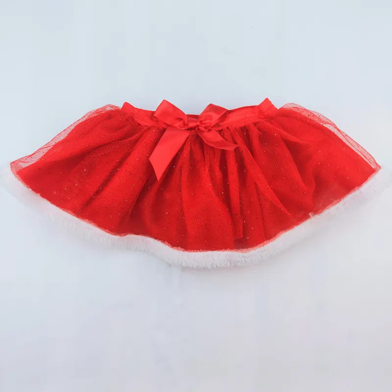 אופנה חדשה לילדים חצאית תינוק של חצאית פאפי puffy tutu חצאית בלט באיכות גבוהה רשת מיני לחצאית מיני חג המולד