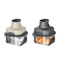 Friteuse à air électrique 2026, grande capacité 6L, avec fenêtre de visualisation du minuterie, température réglable, distribution de chaleur, modèle pack mixte