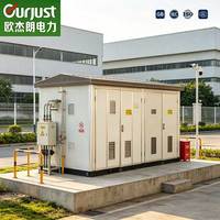 Poste de transformation préfabriqué extérieur de type boîtier 800 kVA 12 kV IP54 tout-en-un à faible perte pour raccordement au réseau de parcs industriels