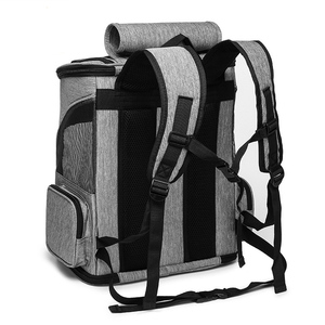 <span class=keywords><strong>Sac</strong></span> <span class=keywords><strong>à</strong></span> <span class=keywords><strong>dos</strong></span> de transport <span class=keywords><strong>pliable</strong></span> étanche pour animal de compagnie, avec fenêtres, maille, respirant, adapté aux petits gabarits, chats - Product Image 5