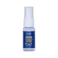 Spray nettoyant pour lentilles naturel, écologique, anti-buée, sans alcool, 15 ml, avec chiffon en microfibre pour lunettes et appareil photo