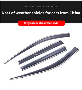 Visiera trasparente per finestrino per PC modellata a iniezione per auto parasole <span class=keywords><strong>parabrezza</strong></span> parapioggia per Toyota RAV4 - Product Image 2