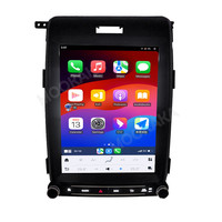 MOOKAKA-Radio de coche de 12,1 pulgadas para Ford F150 2013-2015, reproductor de DVD para coche, reproductor multimedia de vídeo, navegación GPS, unidad principal estéreo para coche