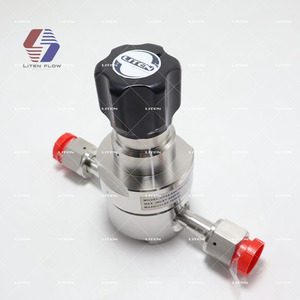 Regulador de presión 1/2 "VCR hembra inoxidable 0-100 PSIG 316L SS para gases de alta pureza y ultra alta pureza grado EP - Product Image 3