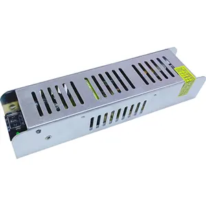 CE RoHS Tersembunyi 12V Kamera CCTV Keamanan Driver LED 10A 120W Catu Daya untuk Strip LED