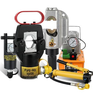 <span class=keywords><strong>Pince</strong></span> <span class=keywords><strong>à</strong></span> <span class=keywords><strong>sertir</strong></span> <span class=keywords><strong>hydraulique</strong></span> <span class=keywords><strong>à</strong></span> double corps modèle FYQ pour câbles 240/510/630/1000 - Product Image 1