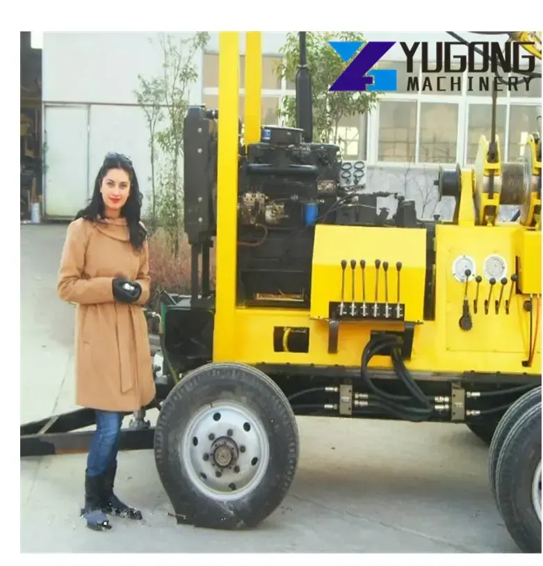 China Cheap Portable Core Truck Mounted Water Well Drilling Rig Diamond Core Drill Machine Price