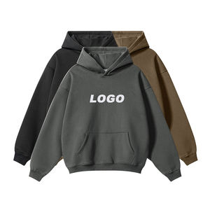 Sudaderas con Capucha Blancas para Hombre al por Mayor, Personalizables con Bordado e Impresión de Logotipo, Sudaderas de Alta Calidad de Felpa de Algodón - Product Image 1