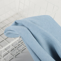 Tissu en velours chenille brossé sergé 100 % polyester, 56 couleurs, pour vêtements garçons et filles - Écologique, respirant, poids moyen