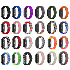 Cinturino Regolabile in Nylon Intrecciato Win-Win per <span class=keywords><strong>Xiaomi</strong></span> <span class=keywords><strong>Mi</strong></span> Band <span class=keywords><strong>10</strong></span> 9 8 e <span class=keywords><strong>Mi</strong></span> 3 4 5 6 7, Cinturino Sostitutivo - Product Image 2