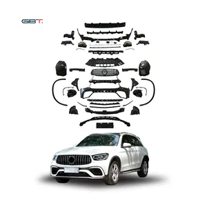 GBT Mercedes Glc X253 W253 2020 2021 2022 2023 Bumper Grille Mercedes Benz Accessories Glc 63 Amg Body Kit