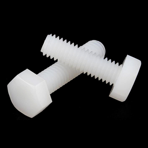 <span class=keywords><strong>Nylon</strong></span> Sechs kant schraube Isolier verschluss weiß <span class=keywords><strong>Nylon</strong></span> Kunststoffs ch raube Voll gewinde Nylons ch raube - Product Image 2