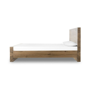 Reclaimed Wood <b>Bed</b> Solid Minimalist Design Exposed Joints and Rich Graining With King <b>Size</b> Wooden <b>Bed</b> <b>Bed</b> With King <b>Size</b> <b>Bed</b> - Product Image 4