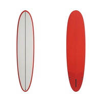 Planche de surf en fibre de verre PU mousse planche de surf avec palmes de surf