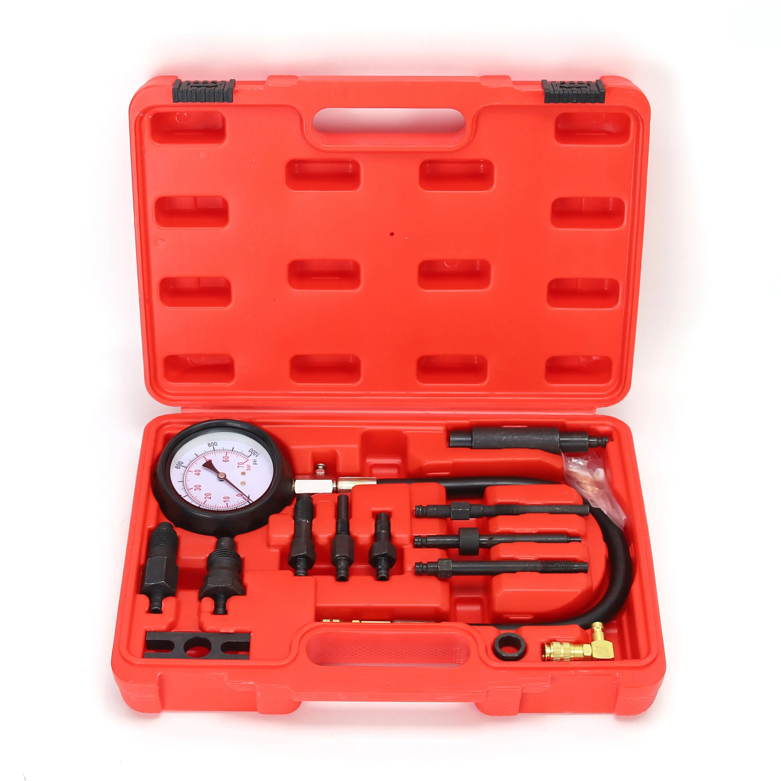 TU-15C Dieselmotor Cilinder Compressietester Druk Diagnostisch Testgereedschap Meter Set