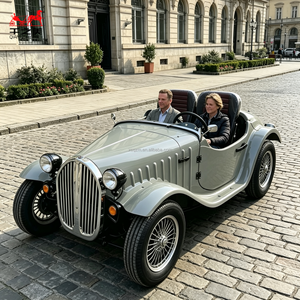 <span class=keywords><strong>Auto</strong></span> <span class=keywords><strong>d</strong></span>'<span class=keywords><strong>Epoca</strong></span> Mini Classica con 2 Sedili in Pelle, <span class=keywords><strong>Auto</strong></span> Elettrica dall'Aspetto Vintage - Product Image 1