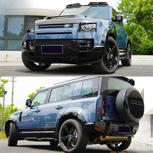 Veidt pour Land Rover New Defender Panneau de porte de <span class=keywords><strong>carrosserie</strong></span> peint 90 Noir Brillant Décoration 110 Jupes latérales spéciales non destructives - Product Image 5