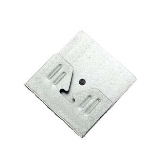 Clip de crochet de miroir intelligent en acier en forme de fléchette pour crochet arrière de salle de bain avec raccords de quincaillerie pour montage mural - Product Image 1