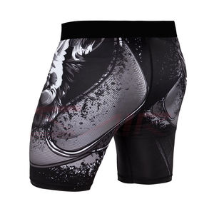 Direct Factory Made Custom Compression Shorts pour hommes Nouveau design Solid Gym Yoga Wear Eco-Friendly Private Label OEM Service - Product Image 3