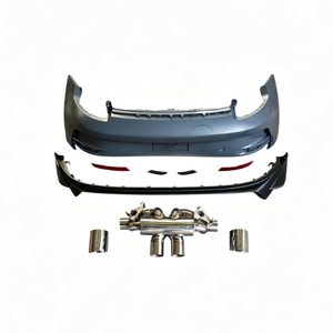 ชุดกันชนหน้า Auron Carrera 911 992 รุ่น GT3 ปี 2014-2019 แบบ Bolt-On พร้อมคลิป สกรู น็อต ช่องตัดสำหรับไฟตัดหมอก - Product Image 4