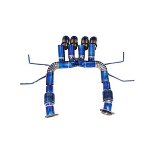 Vortex Titanium Catback Exhaust for Chevrolet Corvette C8 Z06 Active Sound Valvetronic System - Product Image 2