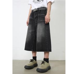 <span class=keywords><strong>กางเกง</strong></span><span class=keywords><strong>ยีน</strong></span><span class=keywords><strong>ส์</strong></span>ขาสั้นย้อนยุคสำหรับผู้<span class=keywords><strong>ชาย</strong></span><span class=keywords><strong>กางเกง</strong></span><span class=keywords><strong>ยีน</strong></span><span class=keywords><strong>ส์</strong></span><span class=keywords><strong>สาม</strong></span><span class=keywords><strong>ส่วน</strong></span>ขากว้างกางเกงทรงหลวมตรงกลางกางเกงทันสมัยสไตล์ลำลองสำหรับฤดูร้อน - Product Image 2