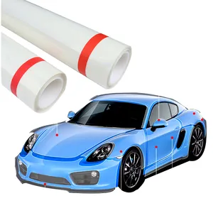 pre cut nano ceramic coating high glossy clear color USA TPU PPF film self healing car paint protection film roll