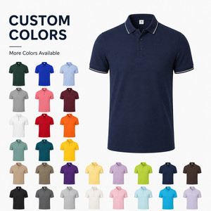 Camiseta Polo Premium con Logotipo Personalizado, Unisex, Cuello con Ribete, Transpirable, Ropa de Golf, Uniforme de Equipo, Venta al por Mayor, 10 Colores, Verde Bosque - Product Image 3