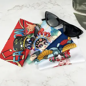 Custom Microfiber Cleaning Cloths For Glasses Sunglasses Eyeglasses Microfiber Cleaning Cloth