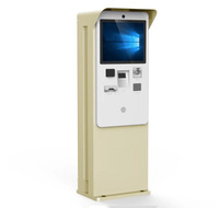 Kiosque de commande extérieur pour stationnement 17/19/21 pouces écran tactile scan QR code POS paiement kiosque en libre service