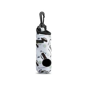 Housse de protection souple pour sac de golf de plongée avec crochet, étui de rangement portable étanche pour équipement de plongée, unisexe, imprimé noir et blanc - Product Image 2
