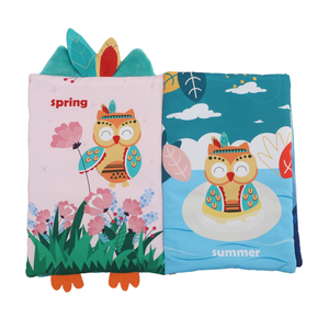 หนังสือผ้าสำหรับเด็กสี่ฤดูกาลเพื่อช่วยให้เด็กๆ แยกแยะฉากของสี่ฤดูกาล - Product Image 3