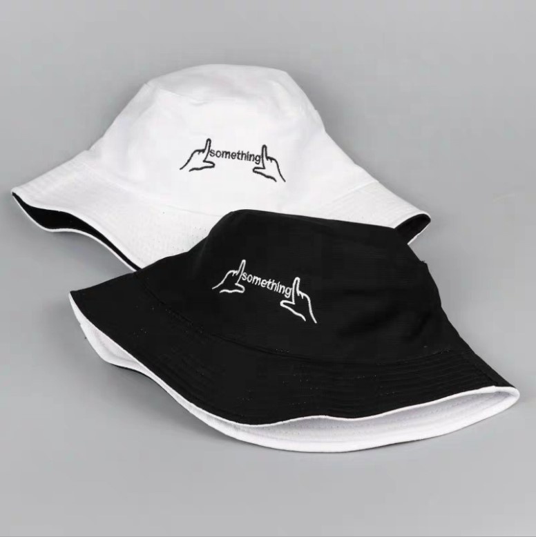 Double sided Design funny plain bucket caps, bucket fisherman hat custom, bucket hats with custom logo