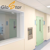 Panneau de salle blanche en aluminium-zinc avec âme en laine de roche, panneau mural et de plafond modulaire pour projets de construction