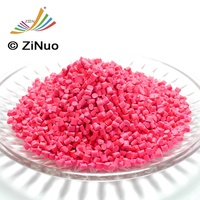 Masterbatch de couleur rose fluorescent non toxique pour coloration plastique sûre