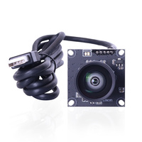 Módulo de Cámara Industrial PCBA con Sensor CMOS 1080P F22 2.7mm 120 sin Distorsión, USB 2.0 para Android/Linux/Windows/MAC