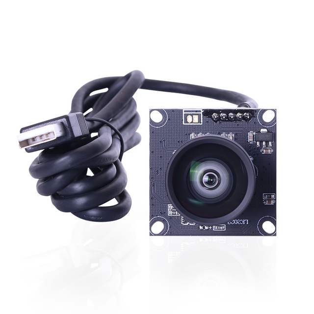 1080P F22 2.7mm 120 Distortionless CMOS Sensor CCTV USB 2.0 Industrial PCBA Camera Module for Android/Linux/Windows/MAC