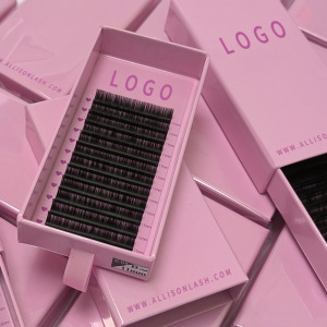 Las <strong>Extension</strong> <strong>Supplies</strong> <strong>Private</strong> <strong>Label</strong> 25mm 0.03 Mega Volume Lash .05 0.07 Russian Handmade Lash <strong>Mink</strong> Individual <strong>Eyelash</strong> <strong>Extension</strong> - Product Image 5