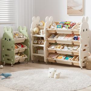 Meubles Enfants en Plastique d'Intérieur Prix Usine, Rangement Jouets et Organisation pour Maternelle, Armoires pour Enfants - Product Image 1