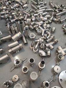 Raccord en T égal en acier inoxydable 304 poli moulé, norme DIN, résistant à la corrosion, pour conduite d'eau, 1/2 po - Product Image 3