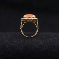 Bague de fiançailles minimaliste élégante en or 14 carats avec diamant certifié IGI, finition polie brillante, pour usage quotidien, bijou raffiné, cadeau, fête