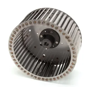 OEM ODM ventilatore in alluminio ventilatore in alluminio ruota in avanti DC ventilatore centrifugo girante ventilatore ruota ventilatore