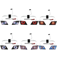 Écran LED programmable pour voiture Contrôle APP Lumière clignotante Écran d'affichage pour voiture Lumière décorative pour voiture