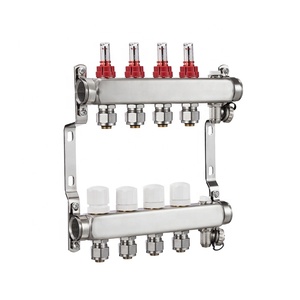 <span class=keywords><strong>Colector</strong></span> de agua <span class=keywords><strong>radiante</strong></span> de acero inoxidable Hydronic PEX para sistema de calefacción por <span class=keywords><strong>suelo</strong></span> <span class=keywords><strong>radiante</strong></span> BJ35003 - Product Image 2