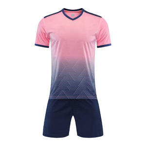 2425 Thailand Hochwertige benutzer definierte Fußball bekleidung Set Club Fußball Uniform Blank Sportswear Sweatshirt High Visibility Football - Product Image 4