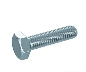 CE Certification OEM High Quality DIN933 Carbon Steel Hex Head Bolts