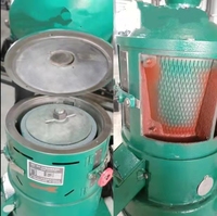 Machine de traitement automatique pour l'épluchage et le décorticage des céréales (orge, sarrasin, maïs, riz) pour usage agricole
