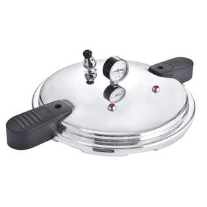 Autocuiseur en aluminium 23L Marmite de cuisson haute qualité en aluminium <span class=keywords><strong>Canner</strong></span> avec manomètre à cadran - Product Image 3