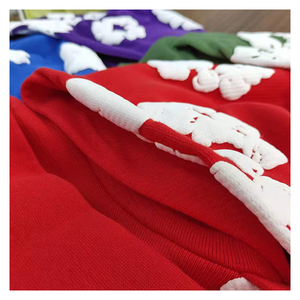 Sweat-shirt à capuche pour homme en coton 100% de haute qualité, streetwear, vêtements de sport, sweat-shirt lourd avec impression en relief - Product Image 1