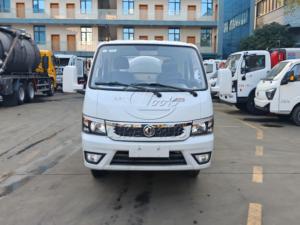 6 Wheel Dongfeng 3CBM Septic Vacuum Truck, Small Body Can Enter Basement, Professional Septic Tank Cleaning Equipment For Sale - Product Image 5
